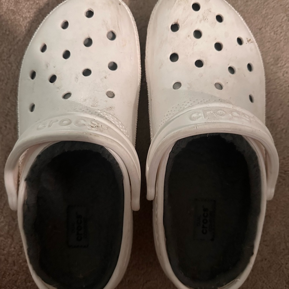 CROCS White Slippers